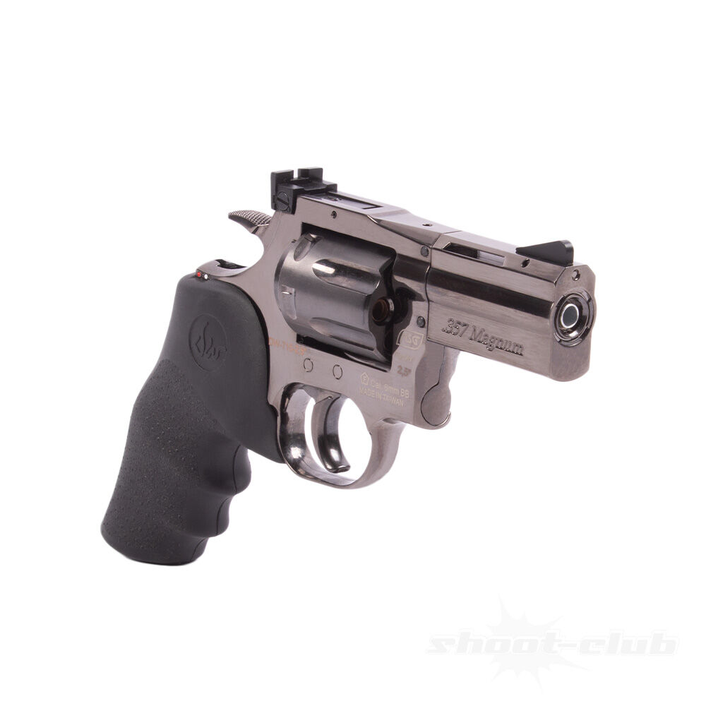 ASG Dan Wesson 715 2,5 Zoll Airsoftrevolver Co2 6 mm BB Steel Grey Bild 5