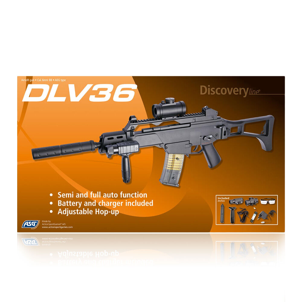 ASG DLV36 Value Pack AEG Karabiner 6 mm BB 48 Schuss Bild 4