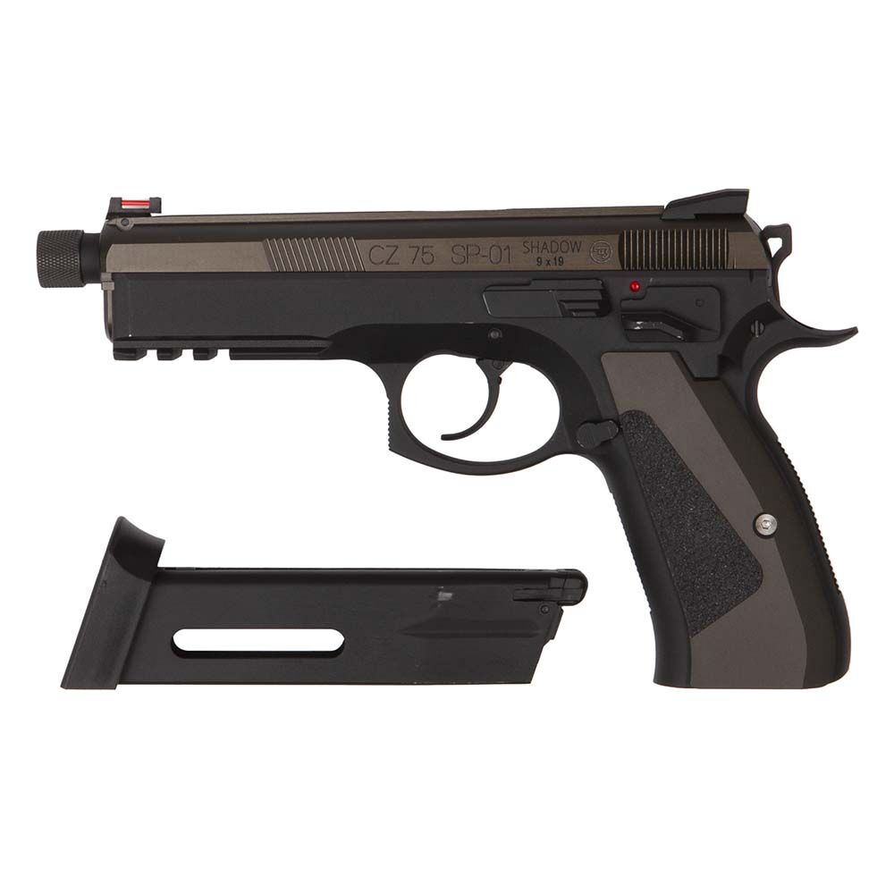 KJW CZ SP-01 Shadow Bronze Airsoft CO2 Pistole Blowback 6mm BB Bild 3