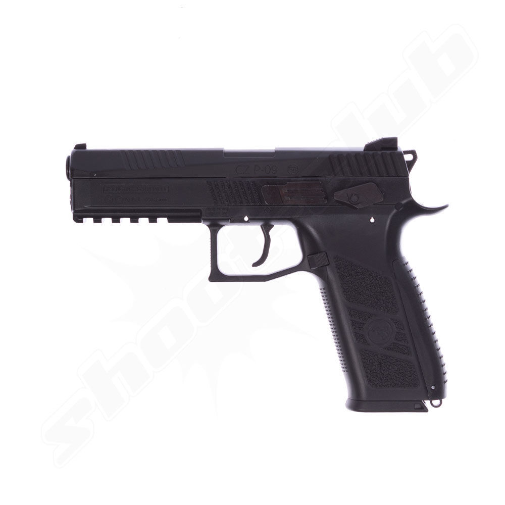 ASG CZ P-09 Duty CO2 Pistole 4,5 mm Stahl BB & Diabolo