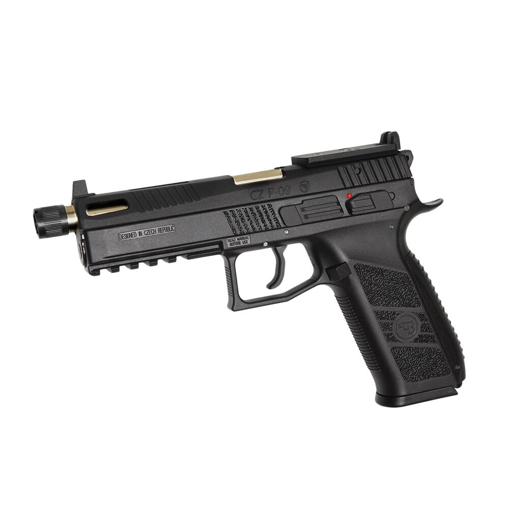 ASG CZ P-09 OR Co2 Airsoftpistole Blowback 6 mm BB Schwarz