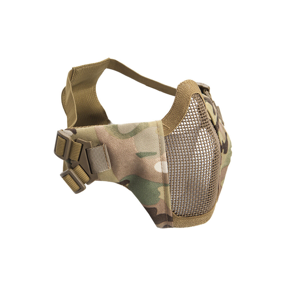 ASG Strike Systems Metal Mesh Mask Gittermaske mit Cheekpads Camo Multicam