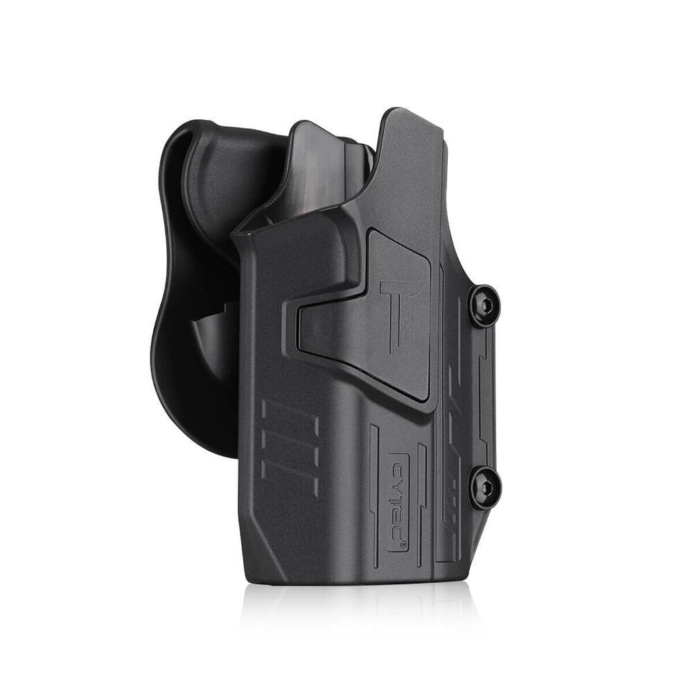 Cytac Mega-Fit Light R-Defender Holster RH Paddle Schwarz