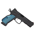 ASG CZ Shadow 2 Airsoft CO2 GBB Pistole ab 18 - Schwarz / Blau Bild 4