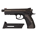 KJW CZ SP-01 Shadow Bronze Airsoft CO2 Pistole Blowback 6mm BB Bild 4